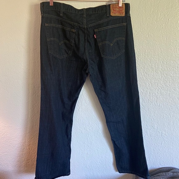 Levi's 559 Relaxed Straight Men's Jeans Dark Wash - Picture 5 of 6